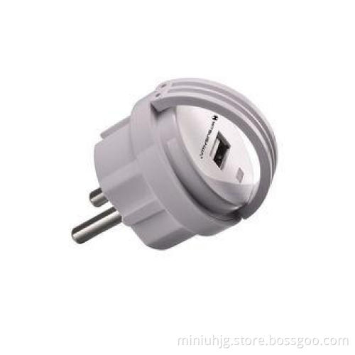 Europe Plug 4.8mm Pin 5V DC, 1000 Ma White Universal Usb Tr